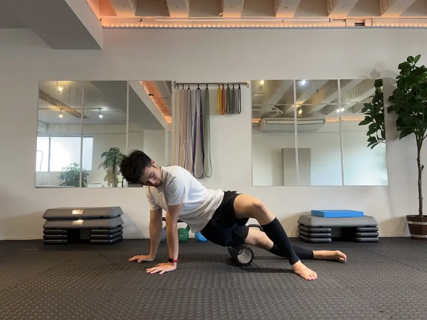自宅でできるパーソナルストレッチ、筋膜リリース1