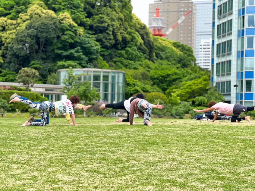 芝公園ストレッチ