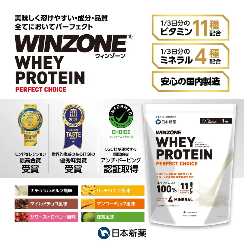 WINZONE（ウィンゾーン）ホエイ プロテイン