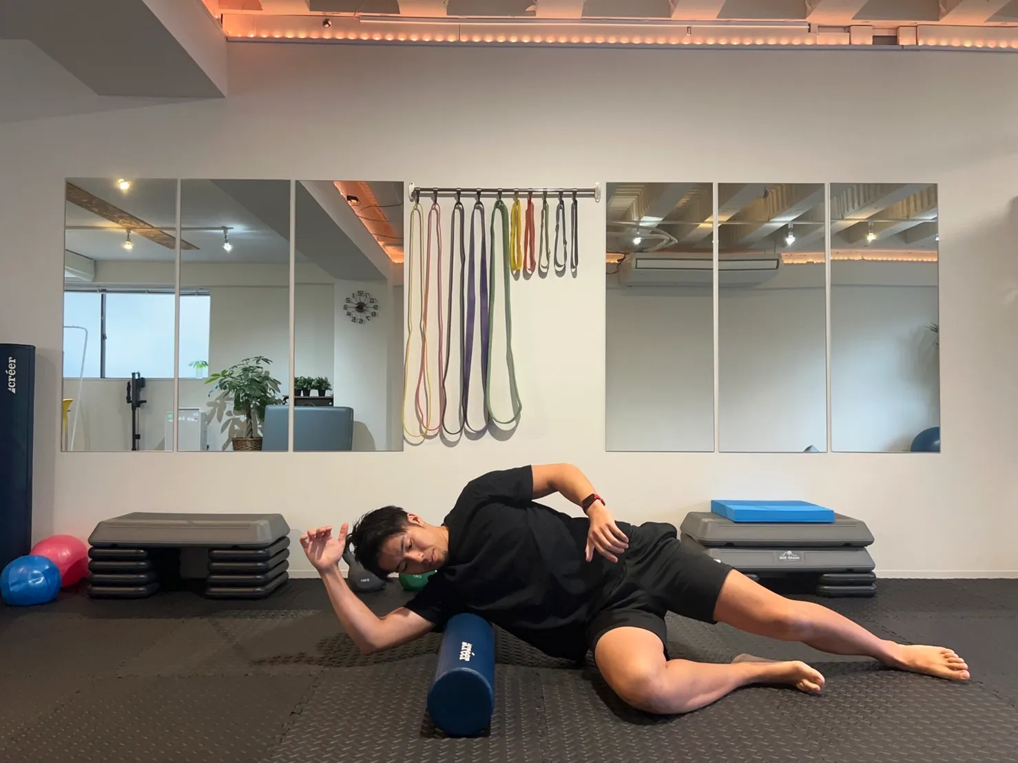 広背筋のストレッチ