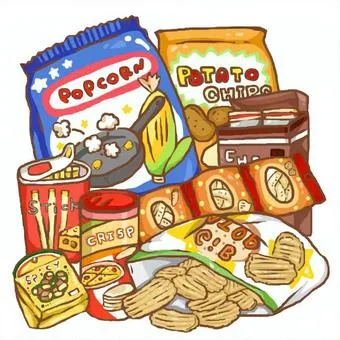 ポテトチップス、スナック菓子｜ダイエットにおすすめできない間食、おやつ