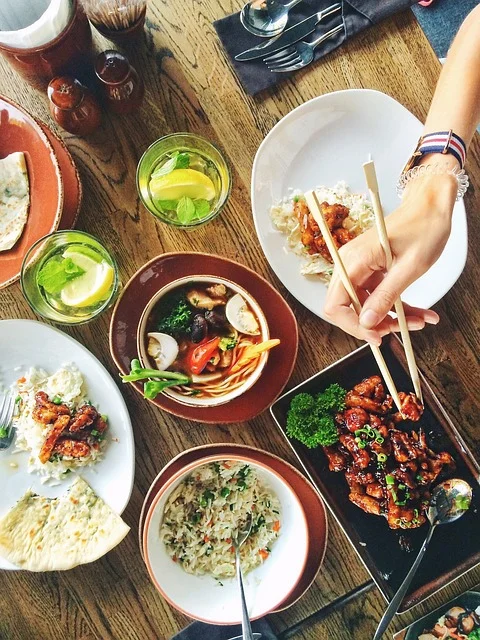 栄養バランスの取れた食事