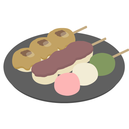 お団子の画像